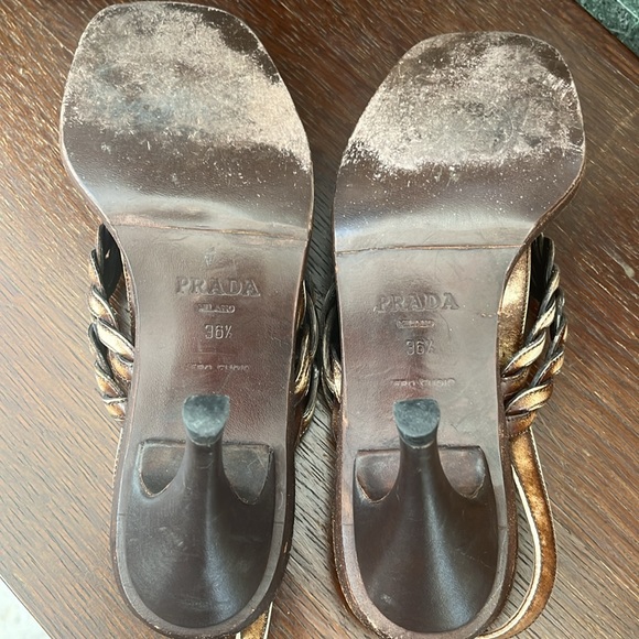 Prada brown sandals - Picture 5 of 8